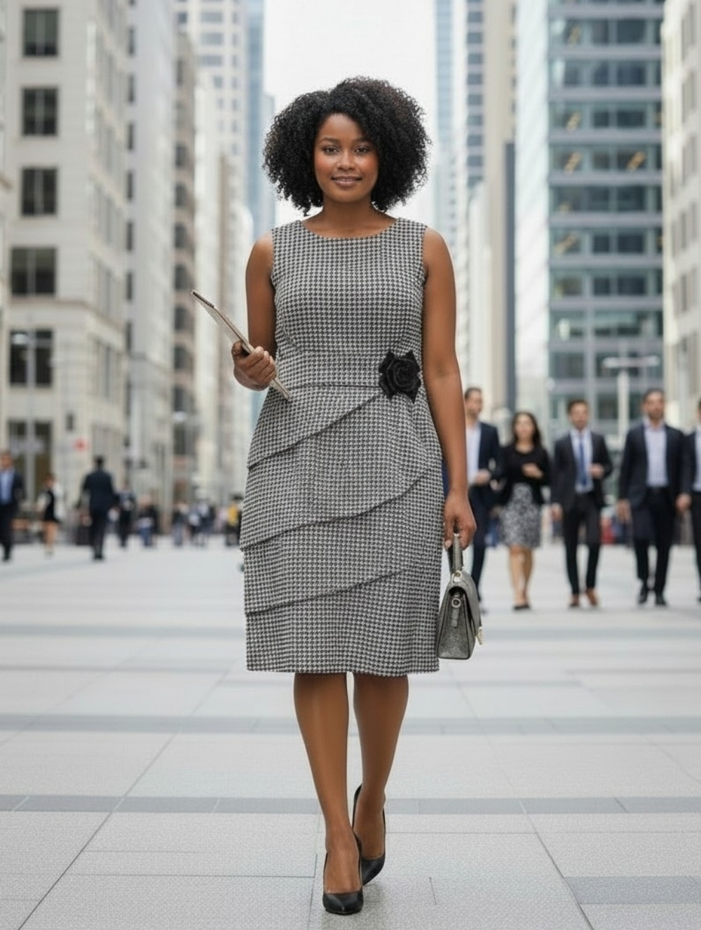 NWT New Connected Apparel Sleeveless Sheath Dress